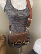 LV Leopard Cowhide Crossbody