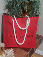 LV Red tote bag