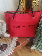 LV Tote Red